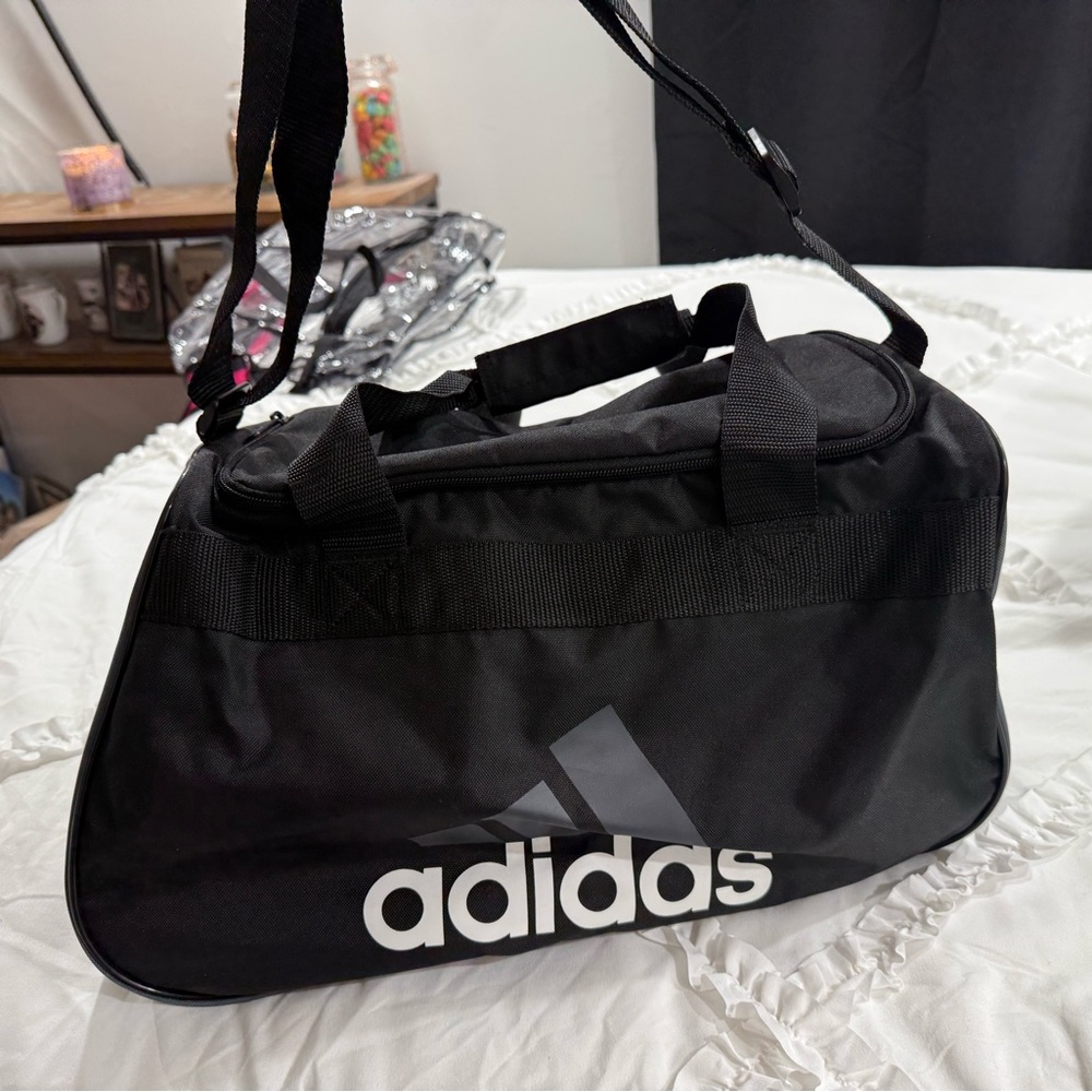 Adidas Classic Black and gray Duffel Bag